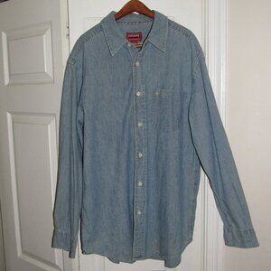 Ralph Lauren Chaps Denim 3 Star Pocket Shirt - Vintage circa 2000's New, no tags